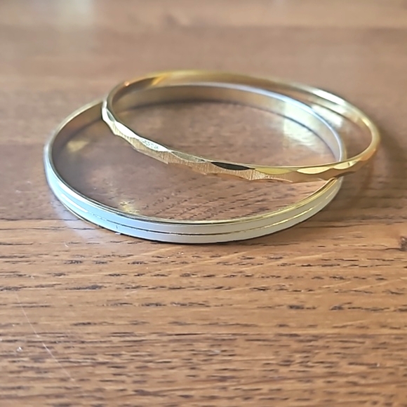 Vintage Monet Bangles - Picture 1 of 5